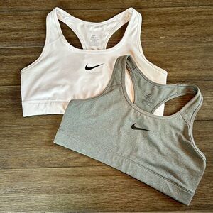 Nike Swoosh Dri-fit Sports Bra Bundle Size Large EUC